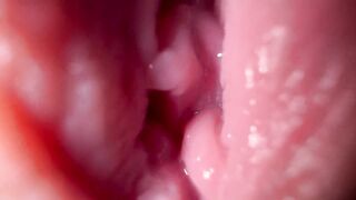 Close up wide pussy spreading and dirty talk