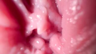 Close up wide pussy spreading and dirty talk