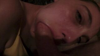 Im addicted to sucking cock and swallowing cum