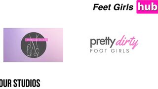 Three Teen Girls Ignoring You In Smelly Nylons Pantyhose