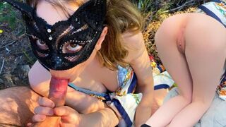 "TA GUEULE" Petite Pute Française Aime la Baise Intense en Pleine Nature et les Pervers en Profitent