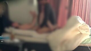 POV with a beautiful Japanese woman