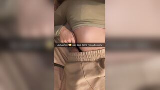 Guy cheats on girlfriend for Double Penetration Snapchat Cuckold German