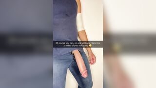 Guy fucks me after gym session and cheats on girlfriend Snapchat Cuckold