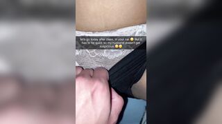 Guy fucks me after gym session and cheats on girlfriend Snapchat Cuckold