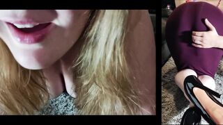 My boss spanked me because I made him look bad - I hope I don't hit my targets again next month!