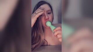 Sucking my vibrator