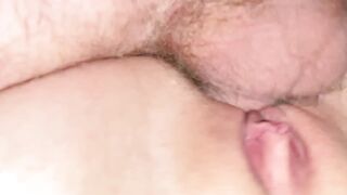 He Fucked my Tight Pussy and Ass and Cum inside - Anal Creampie