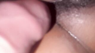 Rubbing the Creampie in