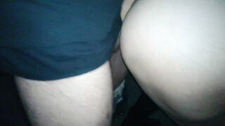 We love to take night walks in the park. He bend me over the bench and fuck me in the ass and pussy