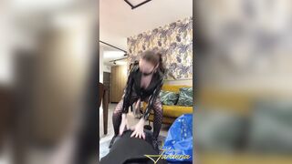 Hard lesson and anal extreme for delivery boy. Full video on my Onlyfans ( link in bio)