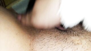 Girl masturbating 4fingers in pussy POV from the girl's perspective