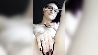 Goth Babe's Perfect Pink Pussy #BratPerversions