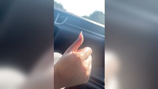 Quick Car Handjob