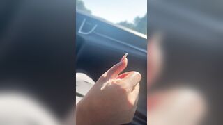 Quick Car Handjob
