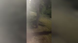 public blowjob, almost get caught 2 times