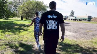 COJIENDO TREMENDO CULO, AL AIRE LIBRE EN EL MEDIO DE LA RUTA (CUM ON FACE)