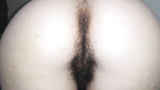HAIRY PUSSY HOLE extreme close up