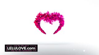 Nude babe with red toenails chats about being a cunt and making up for it with hubby - Lelu Love