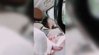 I squirted ALL over the car ????