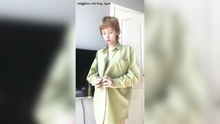 Skinny 18 Year Girl Undressing and Showing You Her Amazing Body