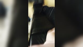 POV : you're caught sniffing woman's feet, foot job