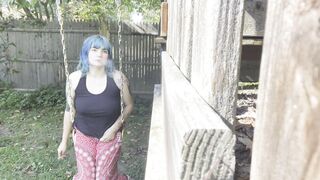 Smoking hot milf smoking on camera