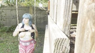 Smoking hot milf smoking on camera