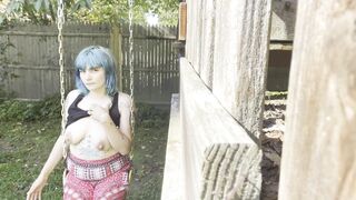 Smoking hot milf smoking on camera