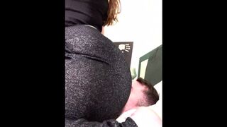 Bed ties facesitting