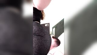 Bed ties facesitting