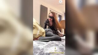 Anal training for femboy slut with Mistress. Full video on my Onlyfans ( link in bio)