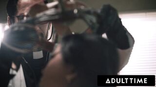 ADULT TIME - FEED ME Asian Teen Lulu Chu Satisfies Cum Cravings With Double Facial 3-Way - PART 2