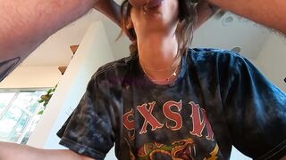 Shooting cum in my step sisters pretty little mouth