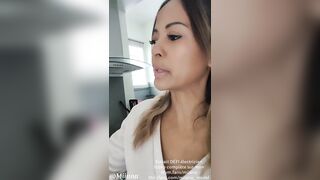 Miiana-DEFI : BAISE Hard avec l'ELECTRICIEN sur la table à MANGER