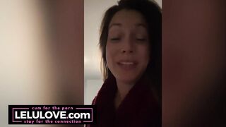 Babe spreads pussy after creampie plus real life behind the scenes candid vlogs & clips - Lelu Love