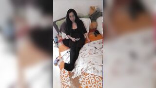 Jugando con mi vestido