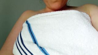 MASTURBATING AFTER BATHING