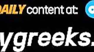 POV - Woke up horny and started masturbating. Amateur horny wife from real greek couple