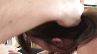 This slut sucks too well and likes to receive sperm in her mouth