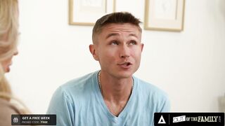 OUT OF THE FAMILY - Busty Stepmom Lets Stepson Fuck Her Huge Tits And Tight Ass