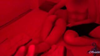Eating pussy and riding my cock in the red room - ArantxaWhite
