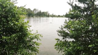 Milf Brunette Kimiko and Sexual Entertainment In Summer Camping - Sex Tape