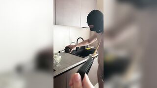 Sissy slut serving champagne to her Mistress. Full video on my Onlyfans ( link in bio)