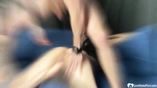 Getting fucked from behind while on the phone