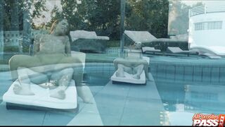 Anatasia Black BJs And Sex By The Pool