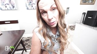 Stepmom lends a hand, then a wet pussy for Stepsons Accidental Boner 3of3