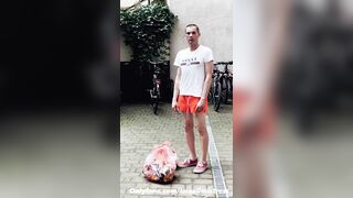 Anal surprise for curious naughty sissy neighbor. Full video on my Onlyfans ( link in bio)