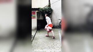 Anal surprise for curious naughty sissy neighbor. Full video on my Onlyfans ( link in bio)