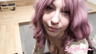 Step Mom Always gets Stuck into Something